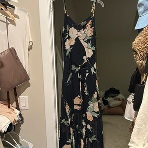 Gorgeous blue dress from boutique in Outer Banks.